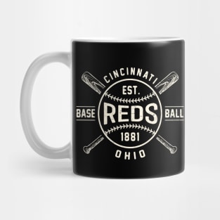 Vintage Cincinnati Reds 1 by Buck Tee Originals Mug